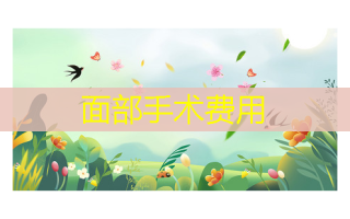 面部手术费用
