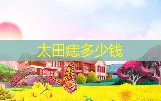 太田痣多少钱