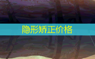 隐形矫正价格
