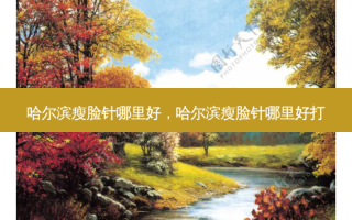 哈尔滨瘦脸针哪里好，哈尔滨瘦脸针哪里好打
