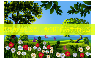 全切跟微创的区别，微创和传统手术的区别