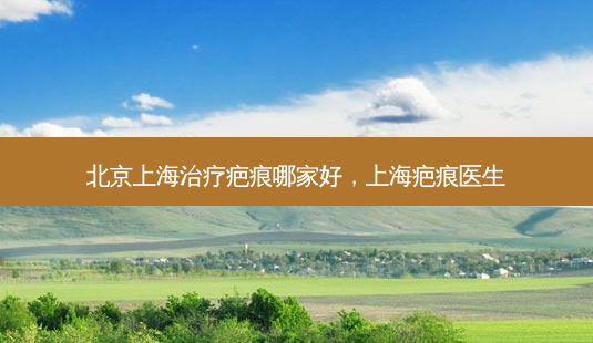 北京上海治疗疤痕哪家好,上海疤痕医生-第1张图片-美美网 北京上海治疗疤痕哪家好,上海疤痕医生-第1张图片-美美网