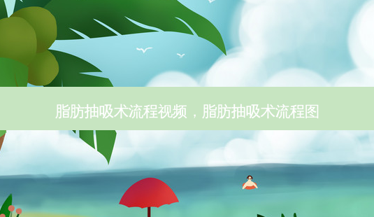 脂肪抽吸术流程视频,脂肪抽吸术流程图-第1张图片-美美网 脂肪抽吸术流程视频,脂肪抽吸术流程图-第1张图片-美美网