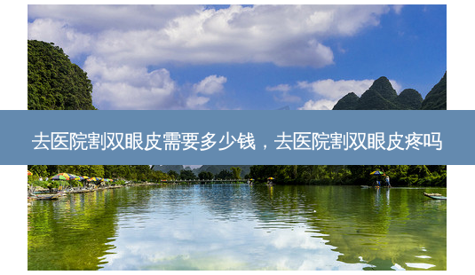 去医院割双眼皮需要多少钱,去医院割双眼皮疼吗-第1张图片-美美网 去医院割双眼皮需要多少钱,去医院割双眼皮疼吗-第1张图片-美美网