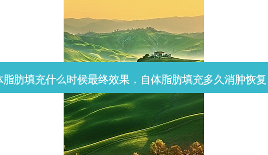 自体脂肪填充什么时候 *** 终效果,自体脂肪填充多久消肿恢复自然-第1张图片-美美网 自体脂肪填充什么时候 *** 终效果,自体脂肪填充多久消肿恢复自然-第1张图片-美美网