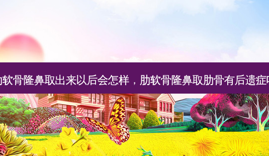 肋软骨隆鼻取出来以后会怎样,肋软骨隆鼻取肋骨有后遗症吗-第1张图片-美美网 肋软骨隆鼻取出来以后会怎样,肋软骨隆鼻取肋骨有后遗症吗-第1张图片-美美网