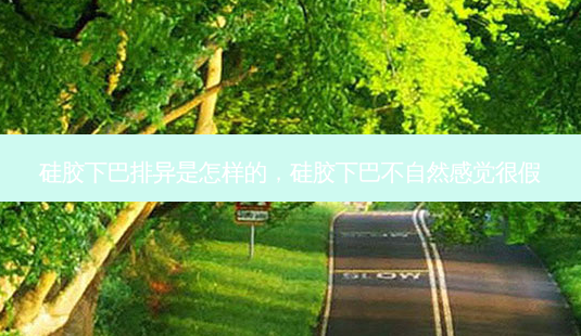 硅胶下巴排异是怎样的,硅胶下巴不自然感觉很假-第1张图片-美美网 硅胶下巴排异是怎样的,硅胶下巴不自然感觉很假-第1张图片-美美网