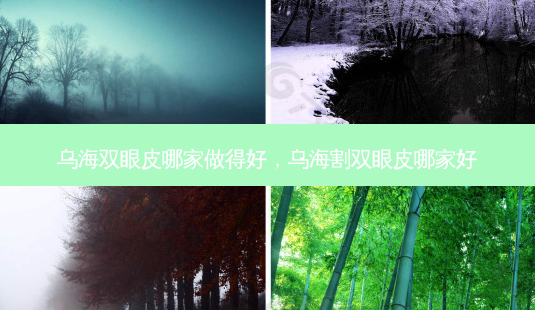 乌海双眼皮哪家做得好,乌海割双眼皮哪家好-第1张图片-美美网 乌海双眼皮哪家做得好,乌海割双眼皮哪家好-第1张图片-美美网
