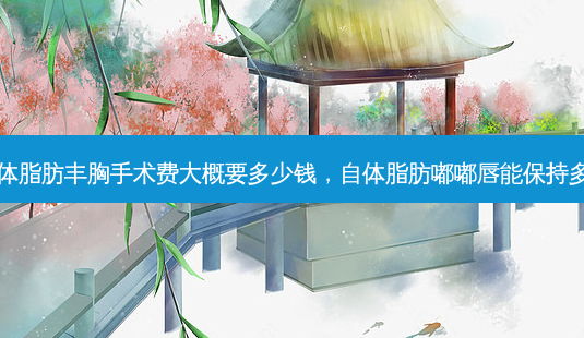 自体脂肪丰胸手术费大概要多少钱,自体脂肪嘟嘟唇能保持多久-第1张图片-美美网 自体脂肪丰胸手术费大概要多少钱,自体脂肪嘟嘟唇能保持多久-第1张图片-美美网