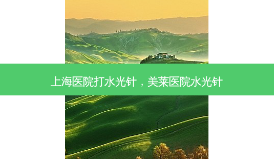 上海医院打水光针,美莱医院水光针-第1张图片-美美网 上海医院打水光针,美莱医院水光针-第1张图片-美美网