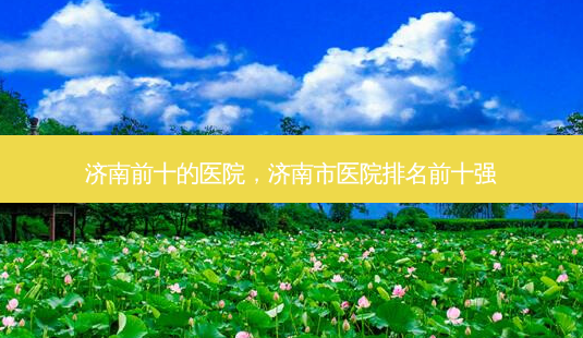 济南前十的医院,济南市医院排名前十强-第1张图片-美美网 济南前十的医院,济南市医院排名前十强-第1张图片-美美网