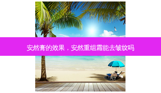 安然膏的效果,安然重组霜能去皱纹吗-第1张图片-美美网 安然膏的效果,安然重组霜能去皱纹吗-第1张图片-美美网