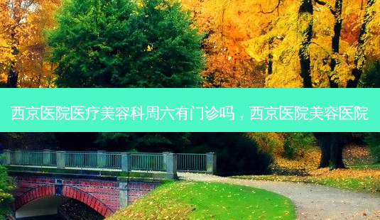 西京医院医疗美容科周六有门诊吗,西京医院美容医院-第1张图片-美美网 西京医院医疗美容科周六有门诊吗,西京医院美容医院-第1张图片-美美网