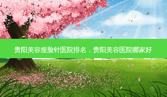 贵阳美容瘦脸针医院排名,贵阳美容医院哪家好-第1张图片-美美网 贵阳美容瘦脸针医院排名,贵阳美容医院哪家好-第1张图片-美美网