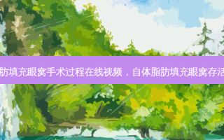 自体脂肪填充眼窝手术过程在线视频，自体脂肪填充眼窝 *** 高吗
