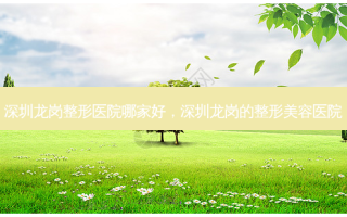 深圳龙岗整形医院哪家好，深圳龙岗的整形美容医院