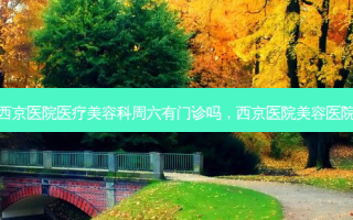 西京医院医疗美容科周六有门诊吗，西京医院美容医院