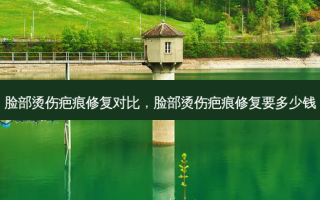 脸部烫伤疤痕修复对比，脸部烫伤疤痕修复要多少钱