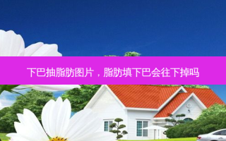 下巴抽脂肪图片，脂肪填下巴会往下掉吗