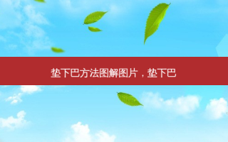 垫下巴 *** 图解图片，垫下巴