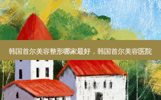 韩国首尔美容整形哪家 *** 好，韩国首尔美容医院