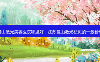 昆山激光美容医院哪里好，江苏昆山激光祛斑的一般价格