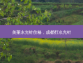 美莱水光针价格，成都打水光针