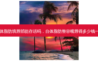 自体脂肪填唇部能存活吗，自体脂肪整容嘴唇得多少钱一次