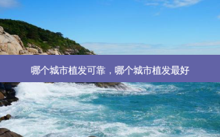 哪个城市植发可靠，哪个城市植发 *** 好